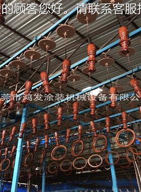 省油的电自动喷静漆涂装ＷＰ2010 机配合吊挂流水线漆作业