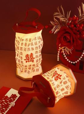 中式结婚礼物送新人高档实用长明灯一对婚房布置订婚装饰台灯摆件