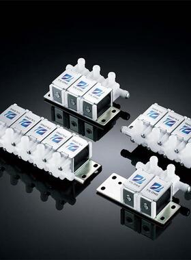 源头工厂YL-020泄压电磁阀微型两位三通组两进一出常闭220v按摩椅