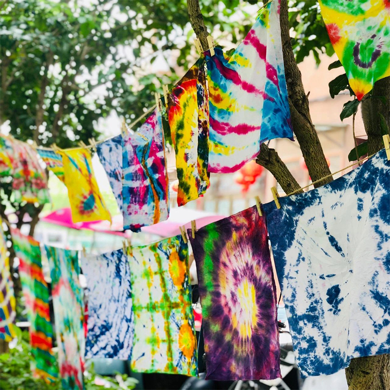 扎染专用靛蓝染料套装儿童手工