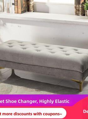 试衣间凳服装店换鞋储物凳沙发床端欧式凳多家门储物凳