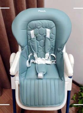 pouch k05餐椅plus专用定制坐垫Max儿童椅座套防水皮套安全带