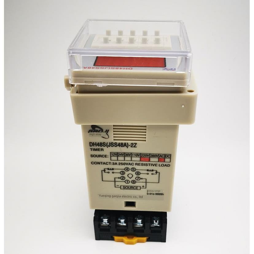 慧海电气DH48S-2Z数显时间继电器延迟控制JSS48A 220V 24V 12V