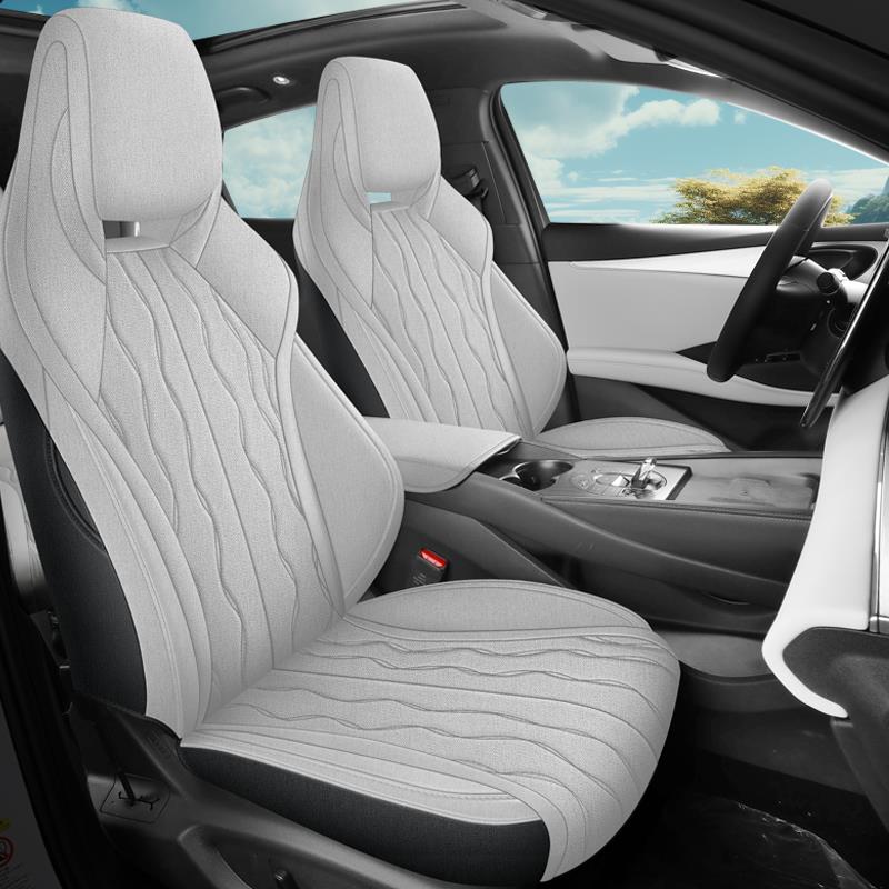 2025比亚迪Seal 06Ev座椅套四季全包专用座椅套汽车坐垫亚麻布25