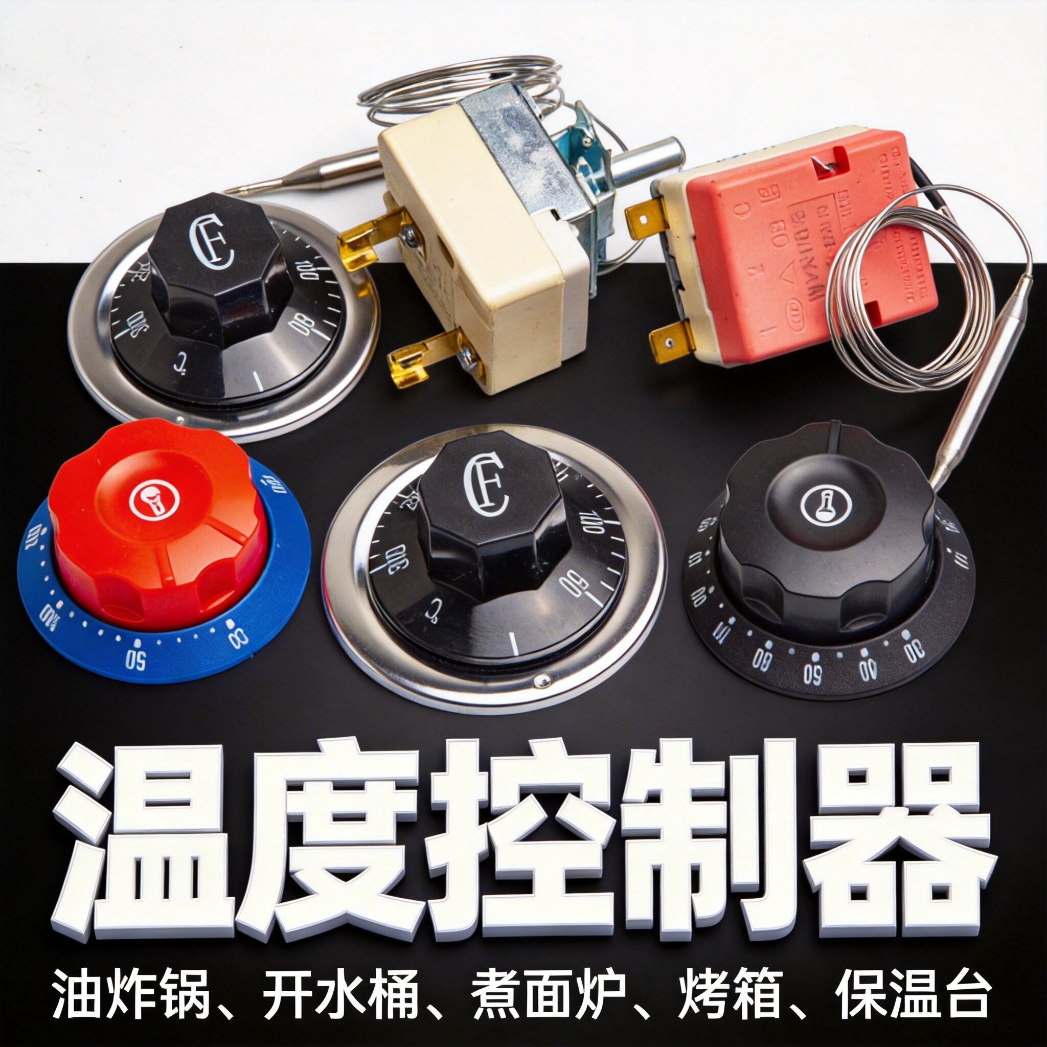 温控器温控开关电烤炉开水器可调保温桶热水桶消毒柜蒸箱配件烤炉