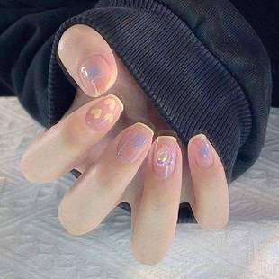 Nail Elegant Heart 极速Yellow Press Sweet False Long