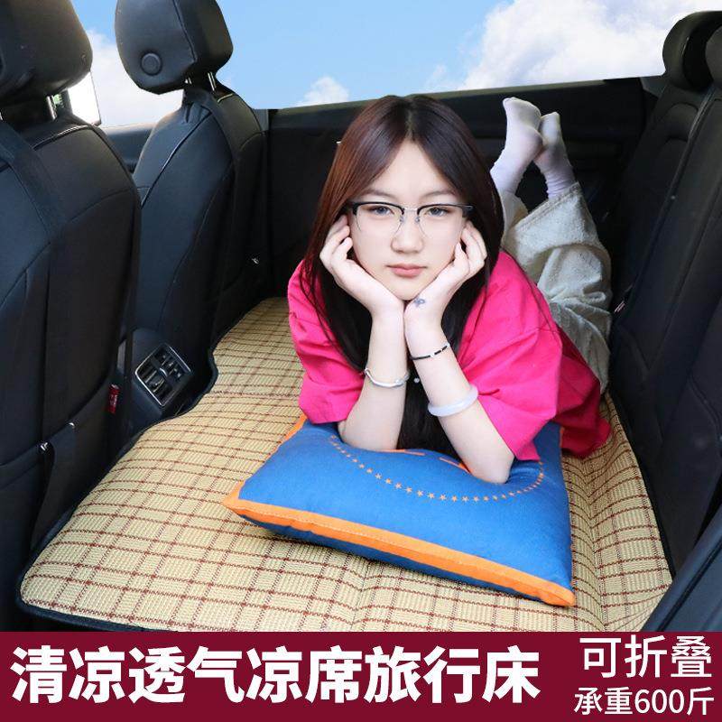 免充气可折叠汽车床垫后排座木板轿车越野车座垫椅凉席睡觉车载床