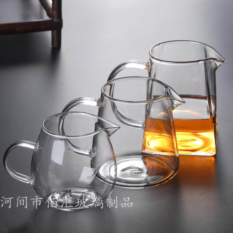 耐热玻璃分茶器加厚玻璃公道杯大号玻璃茶海茶道配件厂家茶具
