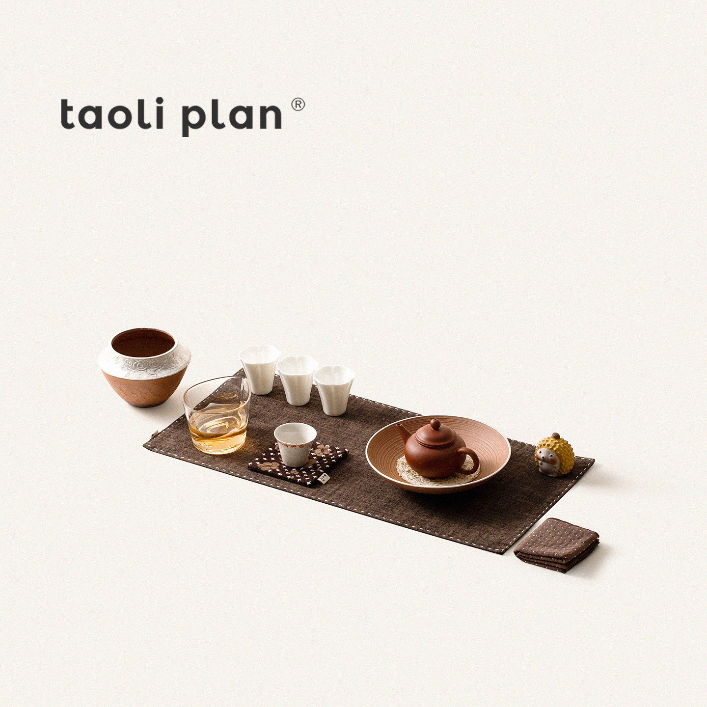 taoliplan新款文人茶具套装紫砂茶壶茶杯家用整套功夫茶具简约,餐饮具,整套茶具,淘宝优惠券,粉丝福利购,淘宝优惠卷