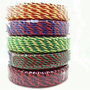 1.5 1.0 2.5消防双绞线灯头线家用电线 RVS2芯075 纯铜花线电线ZR