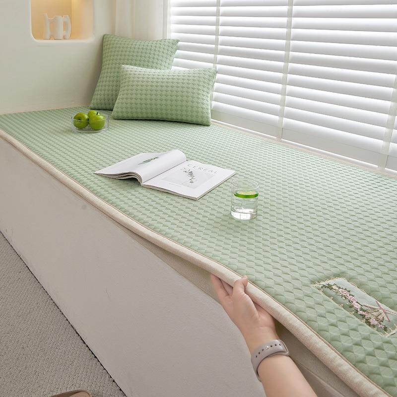 卧室飘窗垫窗台垫夏季2025新款可拆洗榻榻米夏天冰丝凉席坐垫