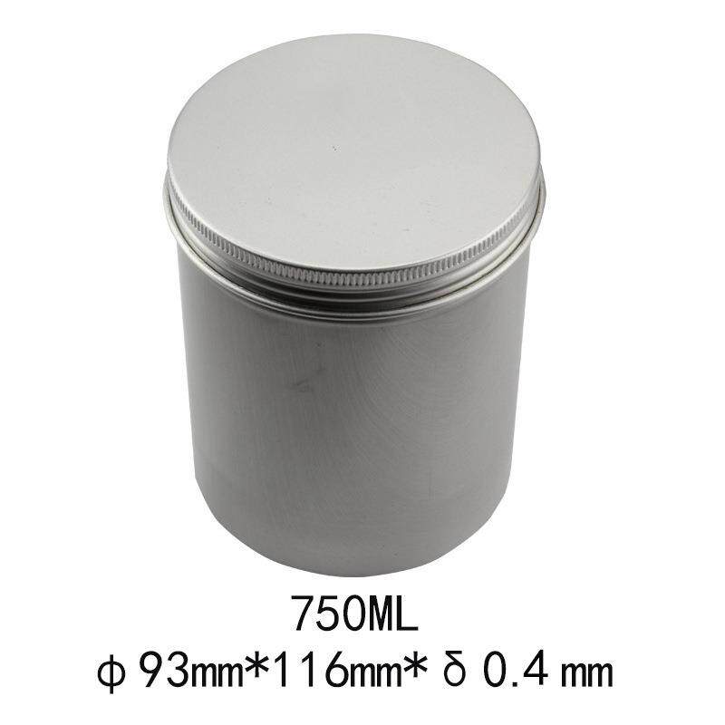 750ml铝盒 93*116mm铝盒 750g克化妆品茶叶片膏体发蜡马油铝