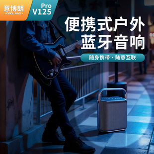 YIBOLANG V125蓝牙音箱户外K歌便携唱歌音响 意博朗