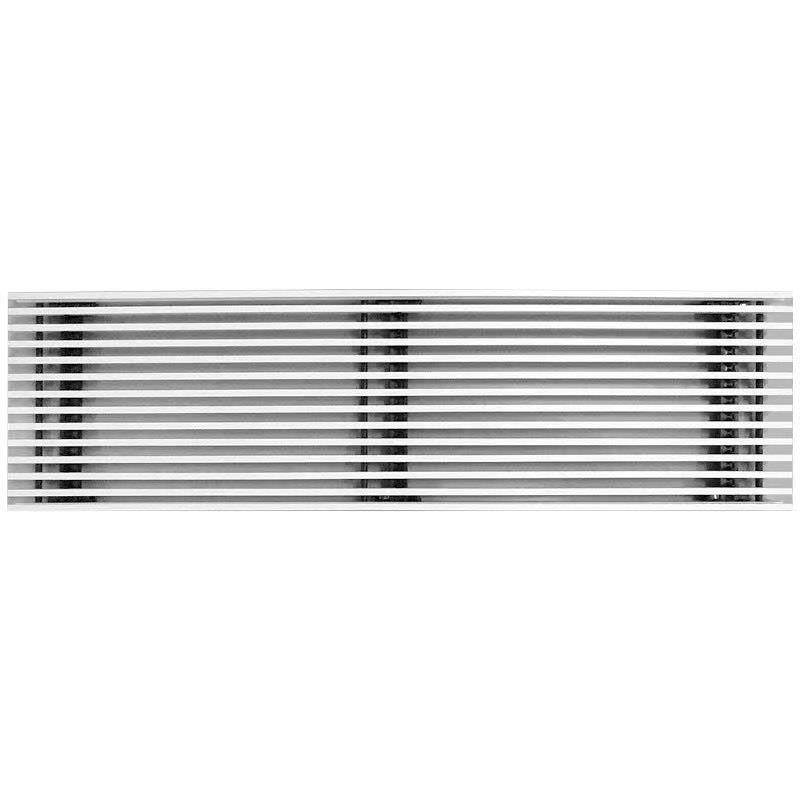 中央空调出风口极窄嵌入式隐形无边框内嵌百叶格栅回风口加长定制