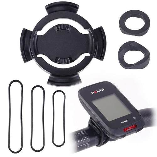 自行车码表支架绑带式适用博能Polar码表 公路车一体车把码表架