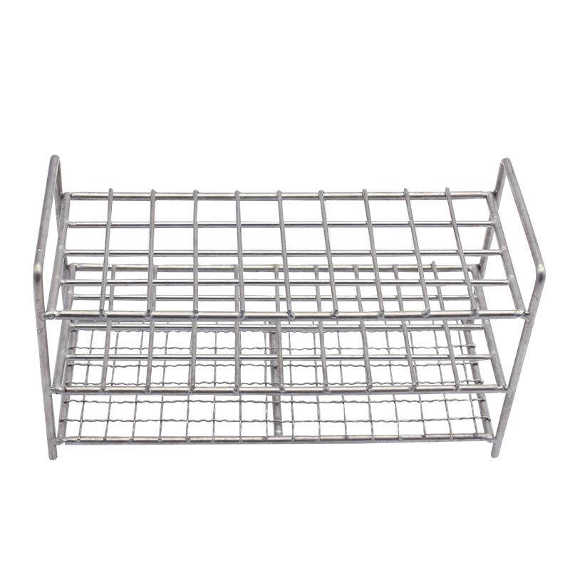 304定制3层不锈钢丝试管架离心采血消煮比色管架容量瓶量筒架孔径