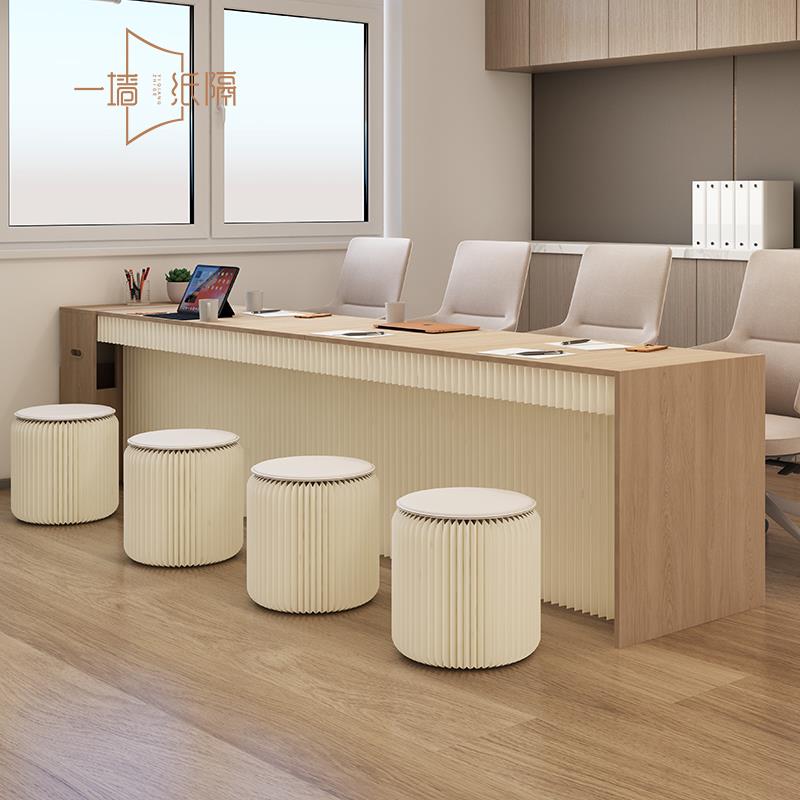 伸缩长条桌家用折叠桌隐形桌网红桌工作台茶桌小户型方桌桌椅组合