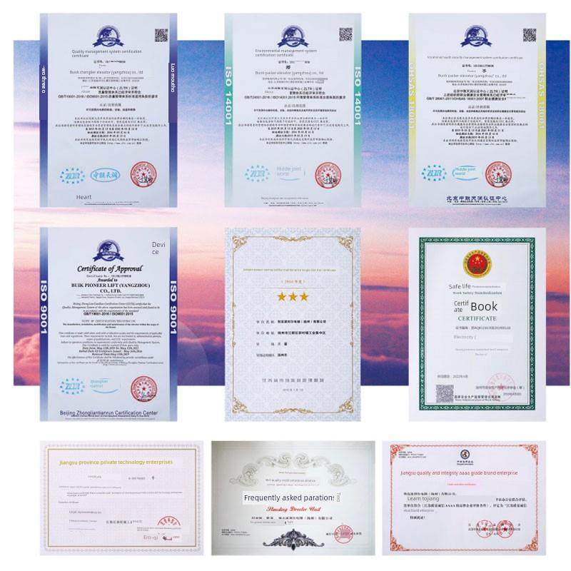 家用电梯小型室内外二、三、四层观光覆式阁楼自建房屋摆动可调