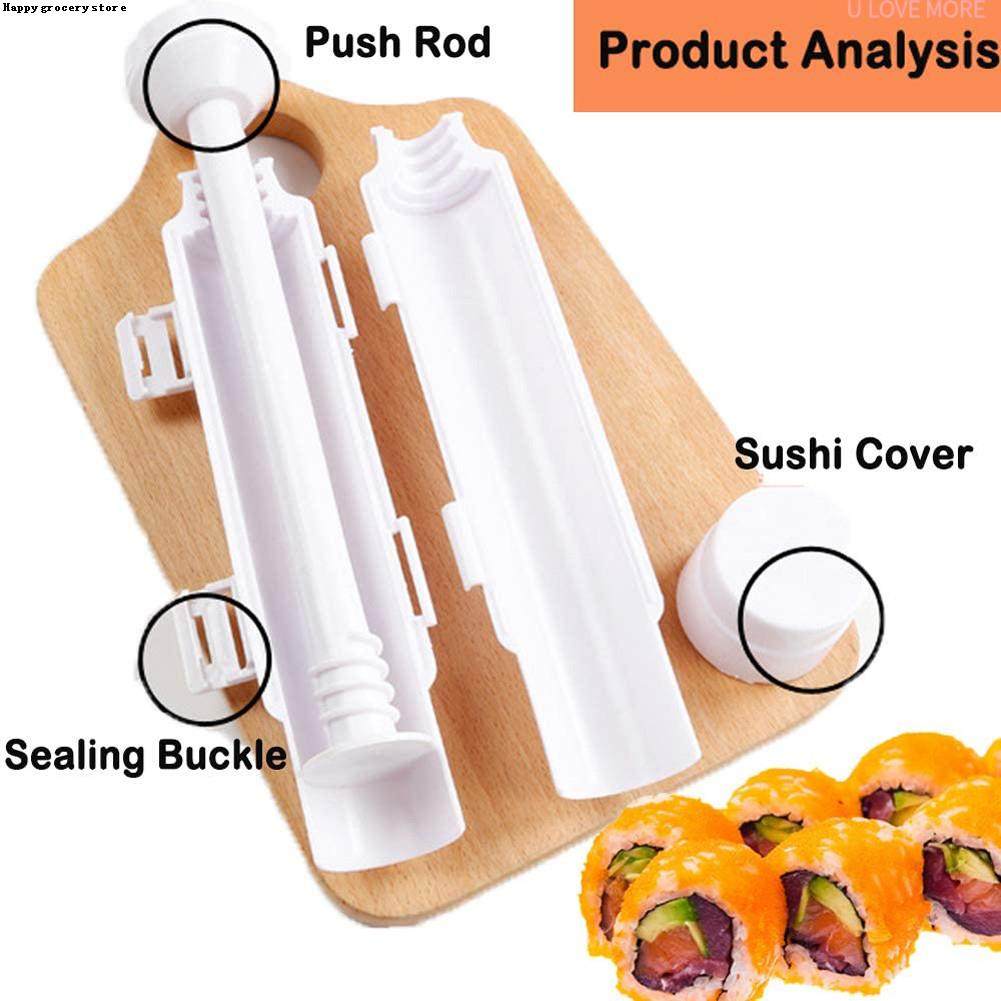 Quick Diy Sushi Maker Set Machine Rice Mold Bazooka Roller K
