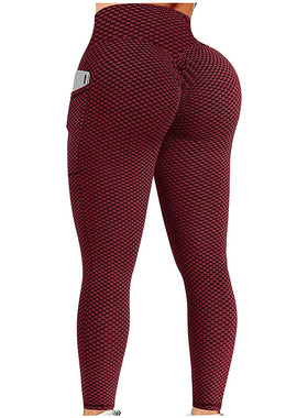 Sexy Mesh Booty Lifting Women Leggings Fitness High Waist Tu