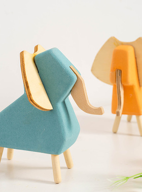 北欧风陶瓷可爱摆件创意客厅桌面装饰品儿童房摆设房间布置送男孩