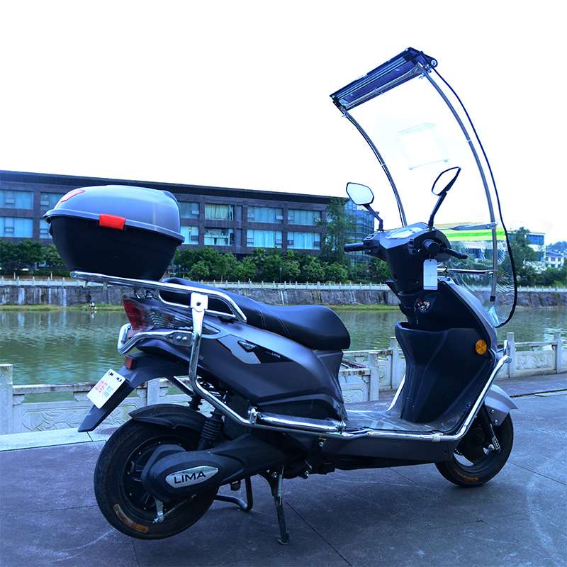 好货电动车全收缩雨棚电瓶车开窗防雨晒挡风板摩托车遮阳伞新款型
