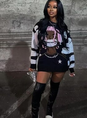 FQLWL Fall Women Sweatshirts Winter Sweater Women 2022 Long