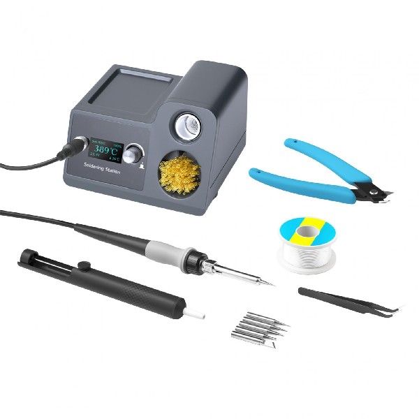 Soldering Iron Station Set 65W Precise Heat Control