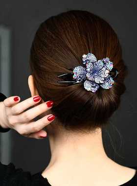 Clip headgear hairpin Korean elegant disc hair large catchin