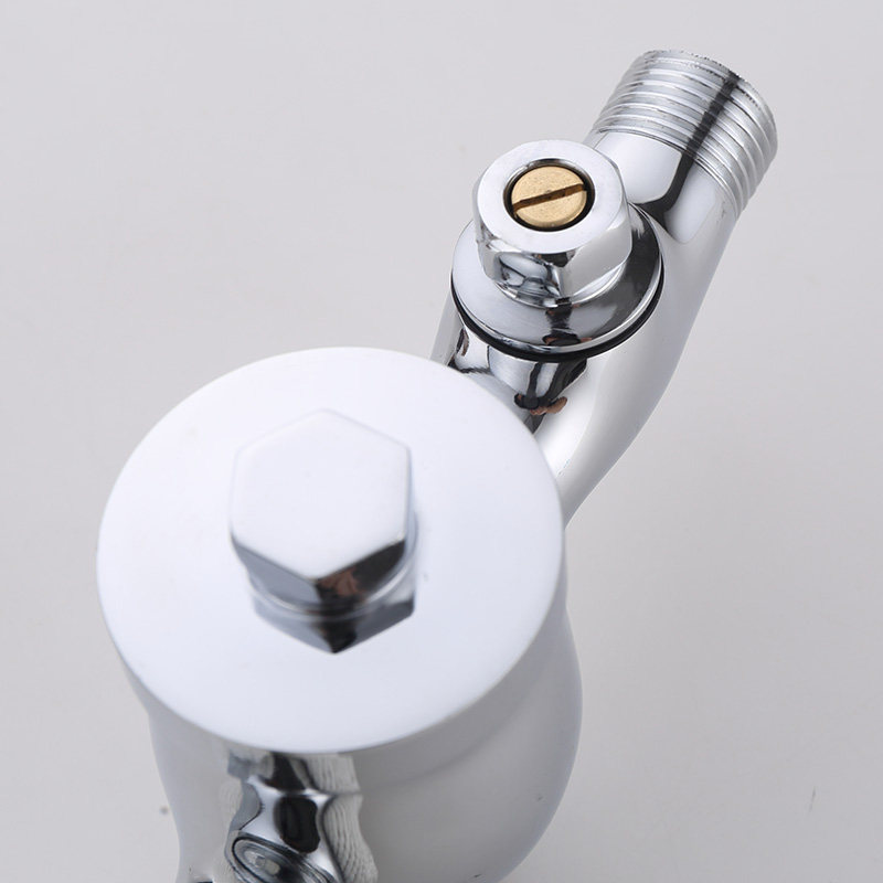 铜小便池冲水阀 手按式 小便斗冲洗阀 厕所小便器延时阀 带调节