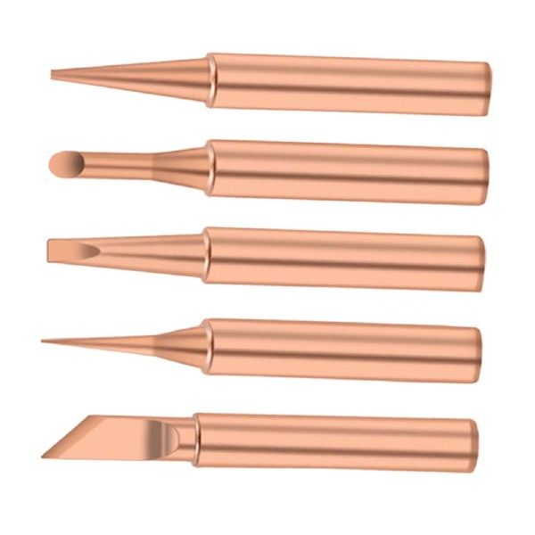 5x Soldering Iron Tips Replacement Welding Tips for Repair