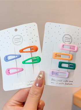 儿童可爱小号BB夹卡碎发女童浏海夹子发夹女孩头饰五角星发夹syxl