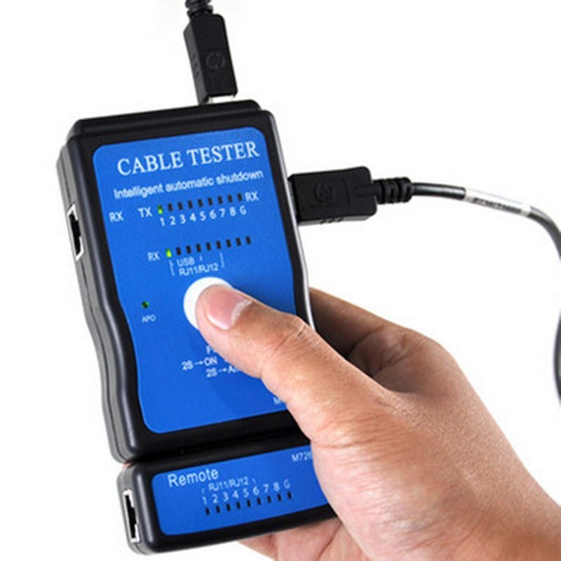 M726AT Network Cable Tester LAN USB Ethernet Network RJ-45 C