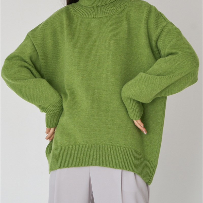 Pullover Jumper Winter Warm Knit Sweaters for Women 2022