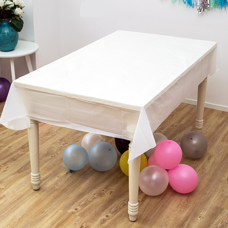 ing Birthday Home Event Party Decoration Plastic Tablecloths