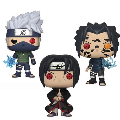 Hatake Kakashi Sasuke Curse Mark Uchiha Itachi Figure Collec