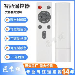 新款11键红外线遥控器智能灯具扫地机2.4射频RF无线433摇控器定制