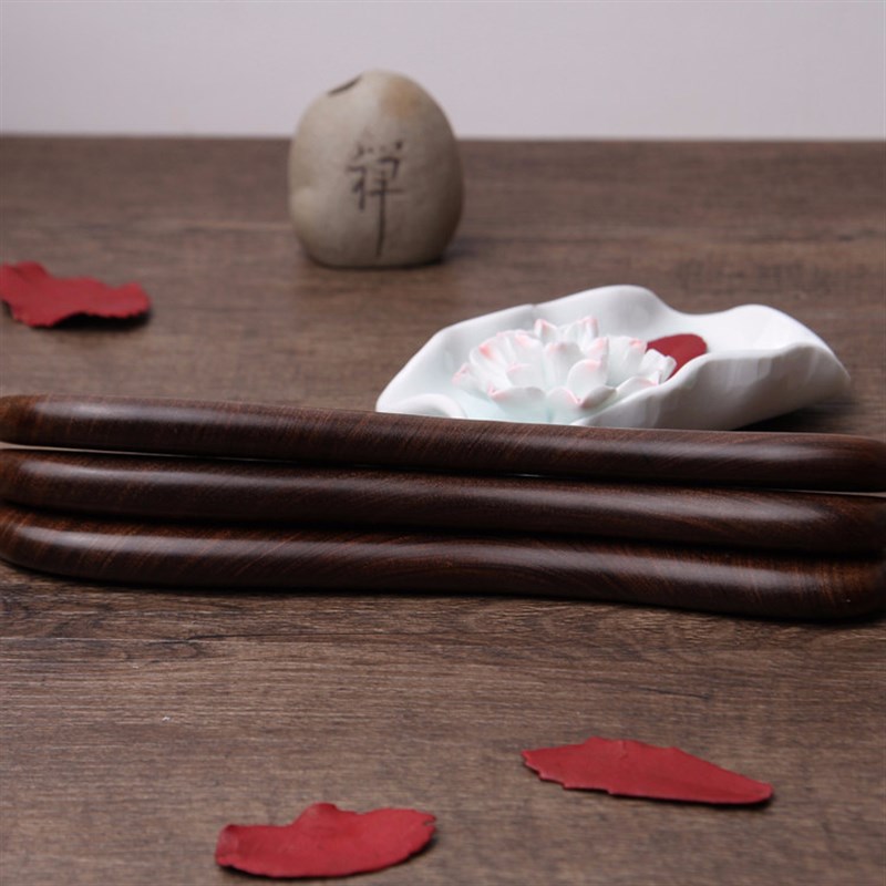 Large cm black gold sandalwood tracing gold wooden comb ant