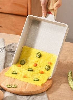 Rectangular Omelette Pan Tamagoyaki Pan Nonstick Maifanite