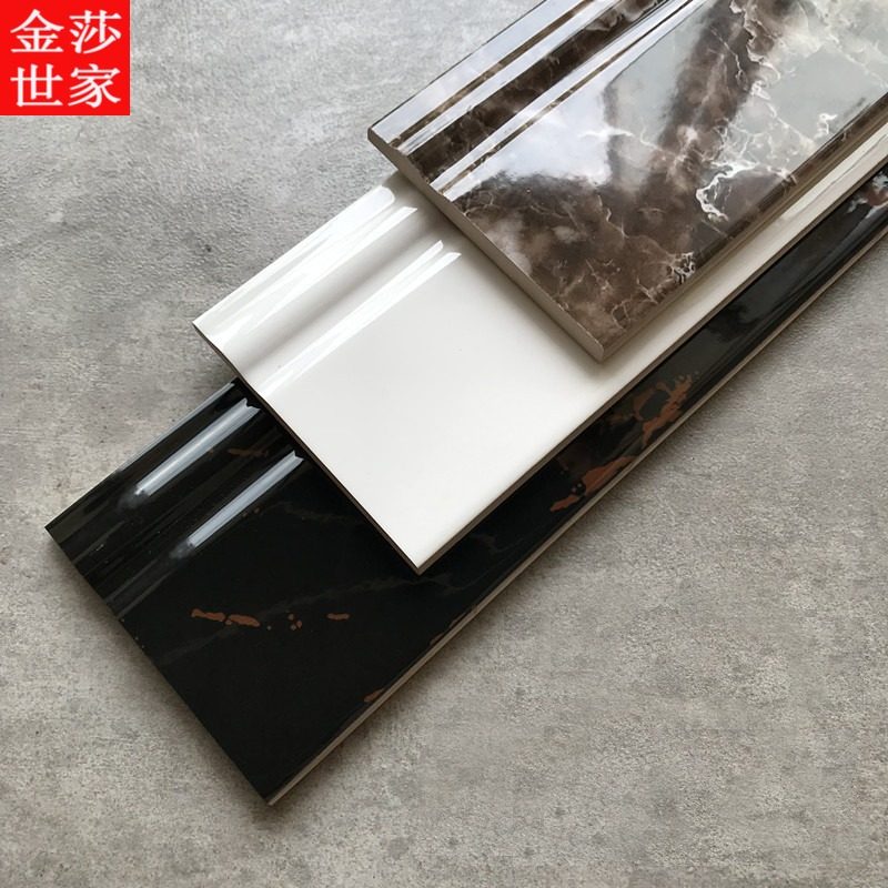 人造大理石踢脚线地脚线贴脚线瓷砖客厅地砖地角边线波导线腰线
