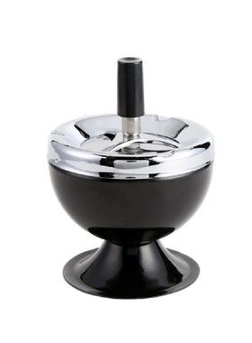 Steel Windproof Atray Round Pu Down