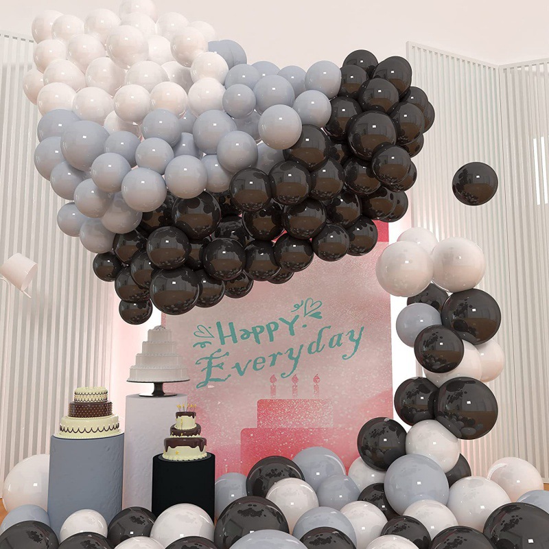 加厚防爆马卡龙气球儿童无毒幼儿园生日活动派对装饰场景布置汽球