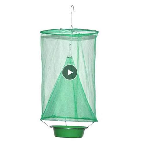 好货Control Products Trap Fly Catcher Killer Cage Net Bait P