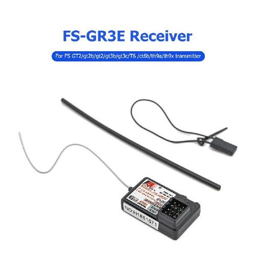 好货FlySky FS-GR3E 3CH 2.4GHz RC Receiver for FS