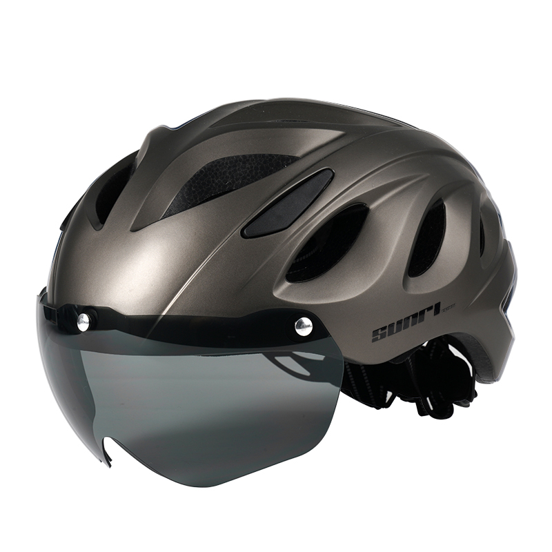 破风安全帽男女士夏季安全帽休闲通勤电动车登山车公路车自行车半