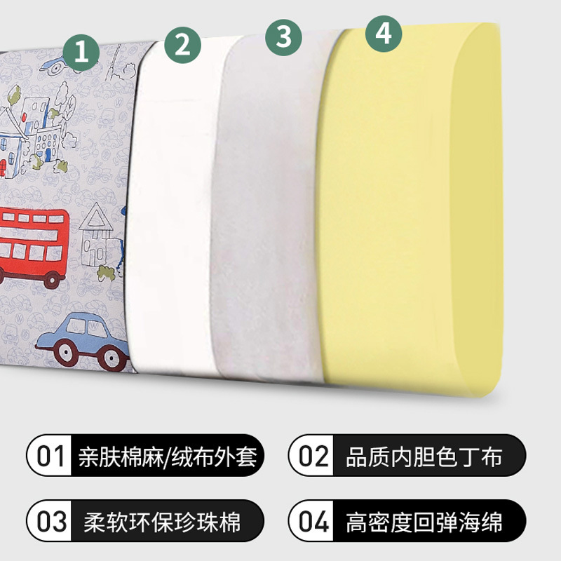 亘卓 无床头软包床头靠床头板靠背榻榻米靠床头罩