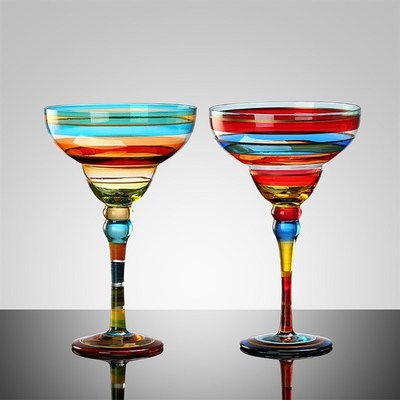 Handmade Colorful Cocktail cup Europe Goblet Cup Champagne c