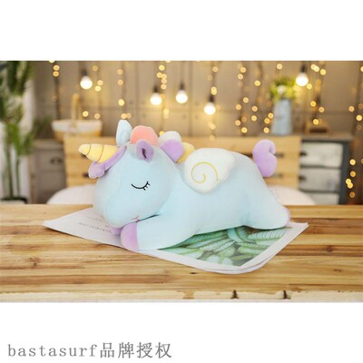 极速Tanabata Valentines Day gift prone Unicorn doll plush t