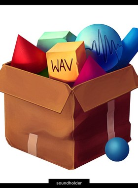 Soundholder Props Box日常物品道具声音 游戏影视音效设计素材