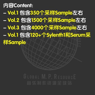 B002 Collection of KSHMR Vol.1-3(Dharma)合集音乐制作音源编曲